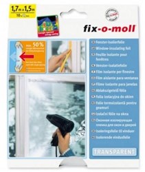 Fix-o-moll lámina aislante para ventanas 170x150cm para un aislamiento óptimo