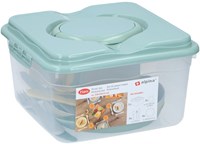 Set picnic caja almacenamiento plástico 21 piezas multicolor picnic-2