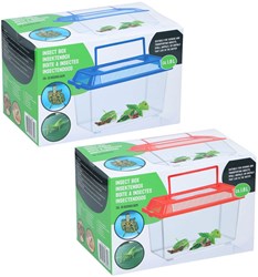 Caja para insectos con tapa - Contenedor transparente 1,8 litros