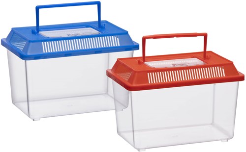 Caja para insectos con tapa - Contenedor transparente 1,8 litros-3