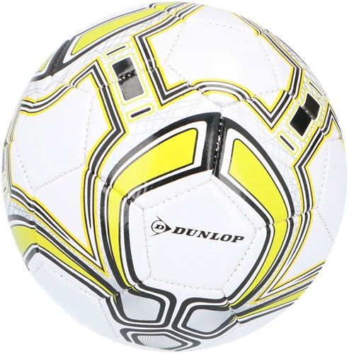 Balón de fútbol con estampado - Dunlop talla 2 cuero sintético 15cm multicolor-2