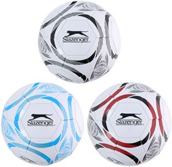Balón de fútbol talla 5 cuero sintético rojo - 32 paneles - para niños