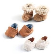 Djeco 3 paires de chaussons