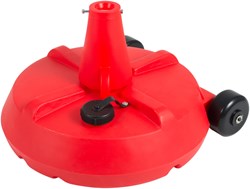 Spordas Big Red Base con ruedas - base deportiva resistente para exterior