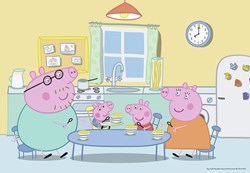 Ravensburger puzzle infantil Peppa Pig 2 x 12 piezas puzzle cartón