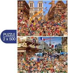 Grafika puzzle L'Art de François Ruyer 500 piezas puzzle adultos