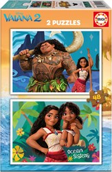 Educa puzzle Disney Vaiana 2 - 2 unidades - 48 piezas - puzzle infantil