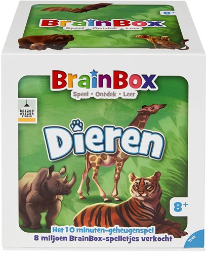 BrainBox animales juego de memoria educativo juego familiar observación