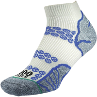 1000 Mile calcetines de running Lite Anklet hombre reciclados plata-azul