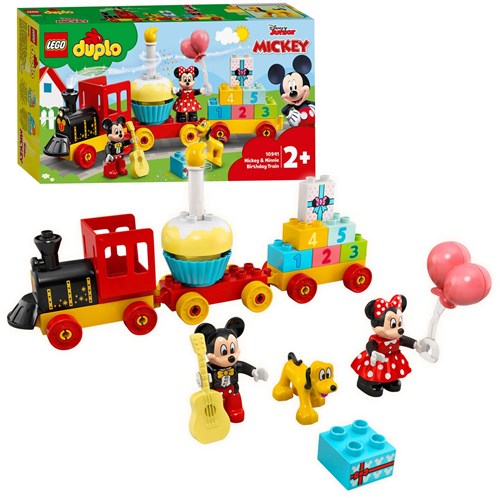 LEGO DUPLO tren de cumpleaños Mickey & Minnie - set de construcción Disney 10941-2