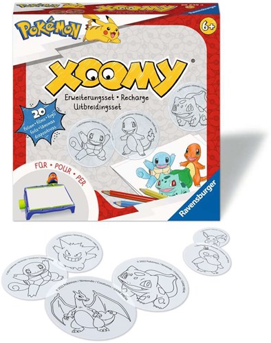 Ravensburger Xoomy recambio Pokemon - láminas creativas para dibujar niños-3