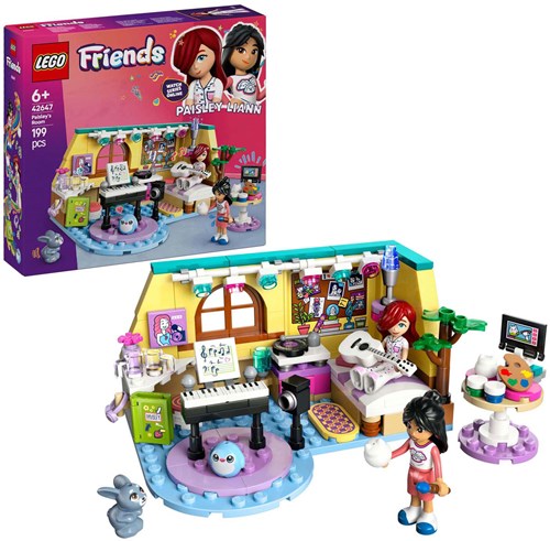 LEGO Friends set de construcción Habitación de Paisley con accesorios y conejo-3