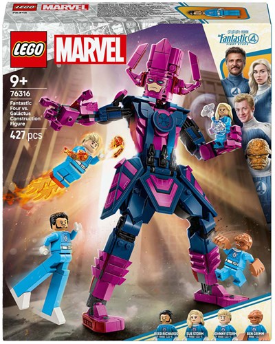 LEGO Marvel set de construcción Fantastic Four vs. Galactus - 76316 juguete de superhéroes-2