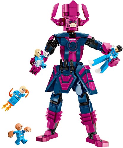 LEGO Marvel set de construcción Fantastic Four vs. Galactus - 76316 juguete de superhéroes-3