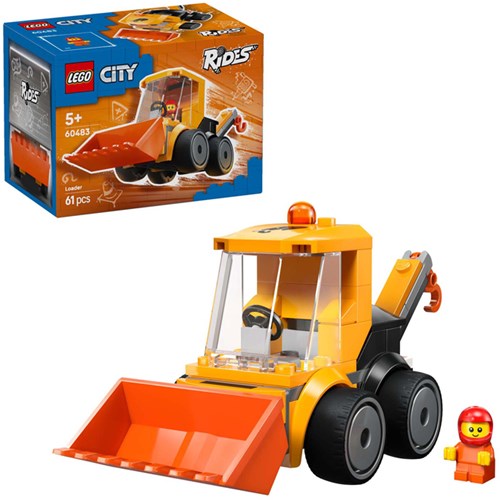 LEGO City juguete Cargadora de ruedas - vehículo de construcción para niños-3