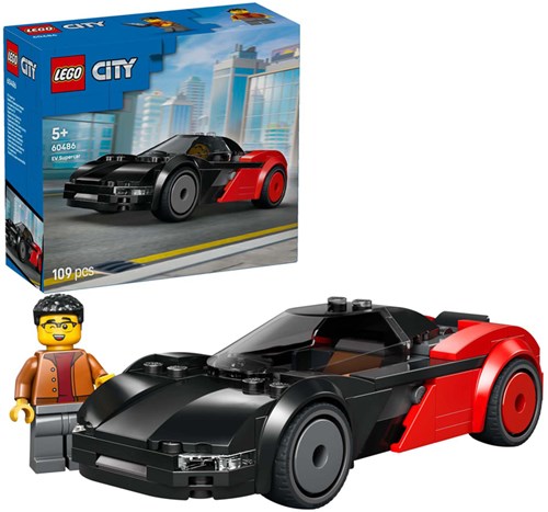 LEGO City coche deportivo eléctrico de juguete - set de construcción-3