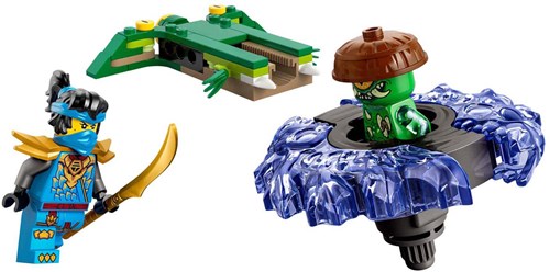 LEGO NINJAGO Nya vs. Monstruo Elemental-Spinner set de juego juguete-2