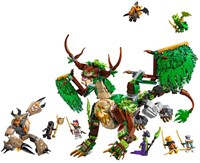 LEGO NINJAGO dragón de la vida set de construcción juguete aventura-2