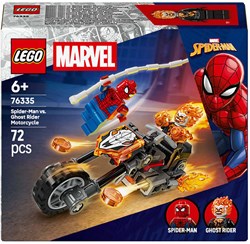 LEGO Spider-Man moto de juguete Ghost Rider set de construcción Marvel 76335
