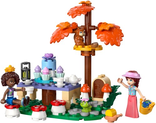 LEGO Friends set de construcción fiesta de té en el bosque para niños 42690-2