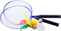 HOT Sports + Toys set de bádminton para niños con volante y raquetas coloridas
