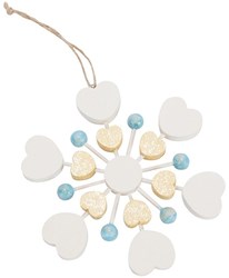 Posavasos en forma de corazón cartón multicolor decorativo