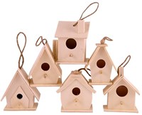 Casita para pájaros de madera para decorar kit creativo casita