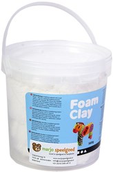 Foam Clay arcilla para modelar blanca 560g - pasta autosecante para niños