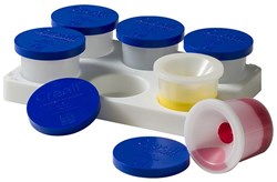 Creall soporte para bote de pintura anti derrames - Multicolor 125ml pintar