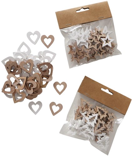 Boltze Home confeti decorativo dorado set de lujo para interiores 48 piezas