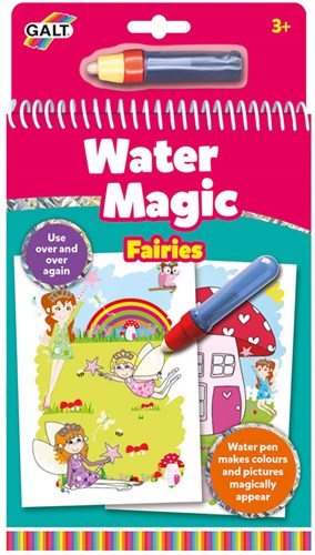Jumbo Colorear Mágico Con Agua - Libro de Hadas