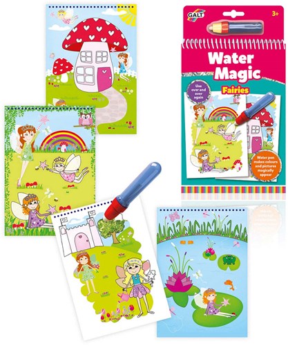 Jumbo Colorear Mágico Con Agua - Libro de Hadas-2