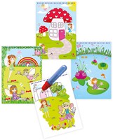 Jumbo Colorear Mágico Con Agua - Libro de Hadas-3