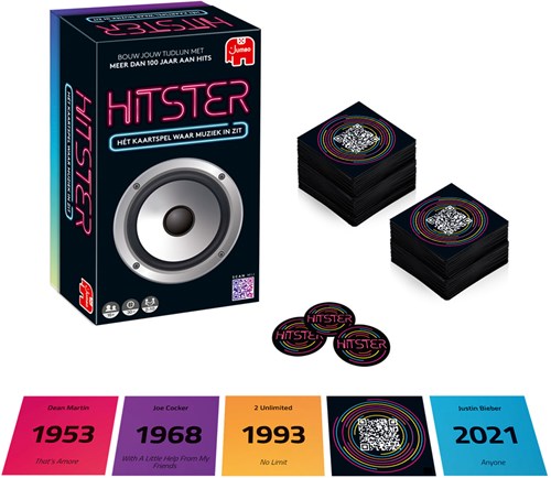 Jumbo Hitster juego musical juego de fiesta para adultos y amigos-2