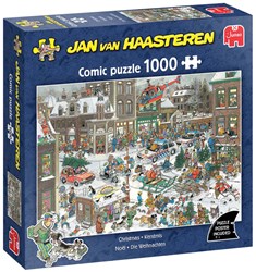 Jumbo puzzle Navidad Jan van Haasteren 1000 piezas dibujo animado