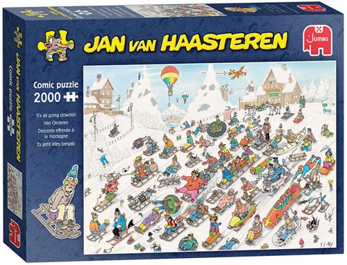 Jumbo puzzle Jan van Haasteren 10º aniversario 1000 piezas