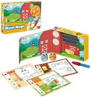 Jumbo Water Magic Squishies Granja libro para colorear con agua y squishies-3
