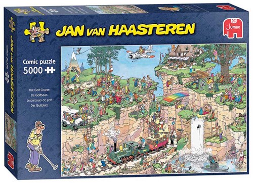 Jumbo puzzle El Campo de Golf Jan van Haasteren 5000 piezas cartoon