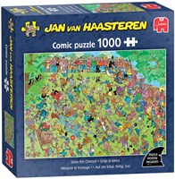 Jumbo puzzle Jan van Haasteren Aprovecha tu Oportunidad 1000 piezas dibujo animado