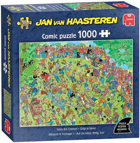 Jumbo puzzle Jan van Haasteren Aprovecha tu Oportunidad 1000 piezas dibujo animado