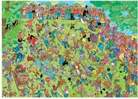 Jumbo puzzle Jan van Haasteren Aprovecha tu Oportunidad 1000 piezas dibujo animado-2