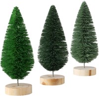 Boltze Home decoración árbol de Navidad verde sisal 16cm figura festiva