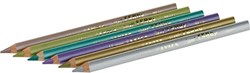 Lyra lápices de colores Super Ferby estuche cartón metálico 6 piezas