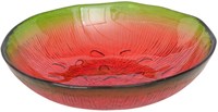 Boltze Home bol sandía - bol de cristal Ø16cm rojo