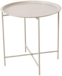 Boltze Home mesa bandeja juguete metal beige multicolor niños