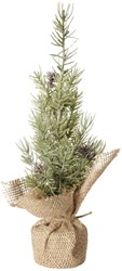 Boltze Home árbol de Navidad artificial decoración Ø12xH30cm ambiente navideño