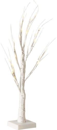 Boltze Home árbol decorativo LED blanco multicolor 53cm luces de Navidad
