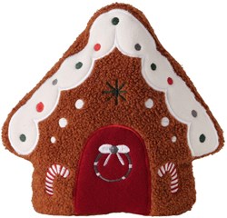 Boltze Home cojín casa de jengibre 28cm cojín decorativo de juguete