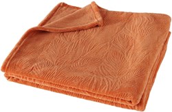 Boltze Home manta naranja 160cm - manta suave para niños