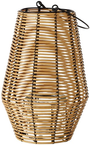 Boltze Home farol portavelas plástico 33cm asa decorativa